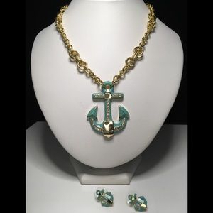 Jewelry set Necklace with earrings